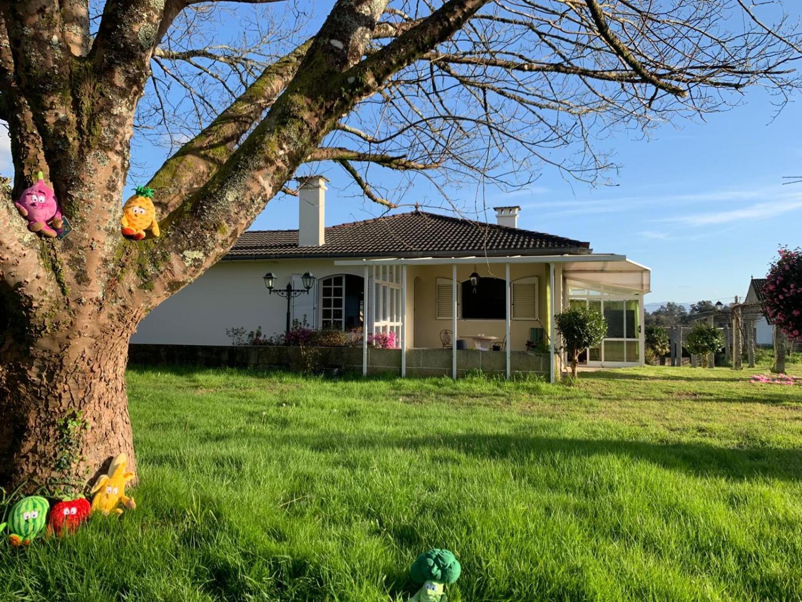 לינה וארוחת בוקר A Casa De Abelleira פונטאראס מראה חיצוני תמונה