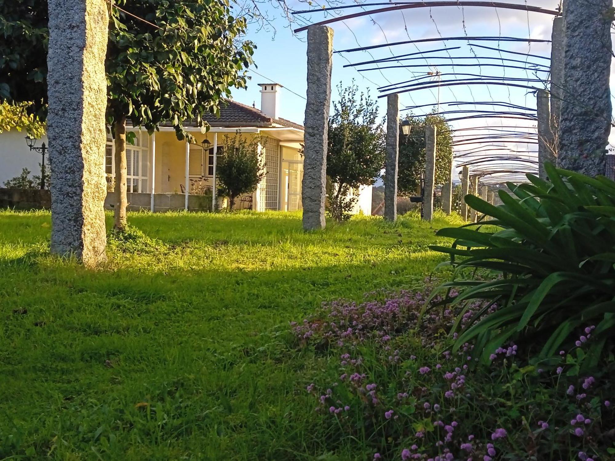 לינה וארוחת בוקר A Casa De Abelleira פונטאראס מראה חיצוני תמונה